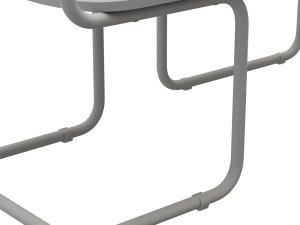 School Desk and Chair 3D Модель