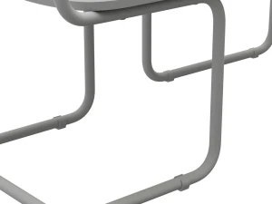 School Desk and Chair 3D Model