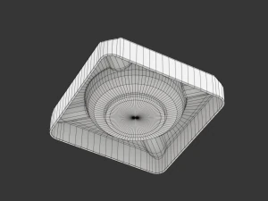 Posacenere Modello 01 Modello 3D