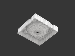 Ashtray Model 02 Model 3D