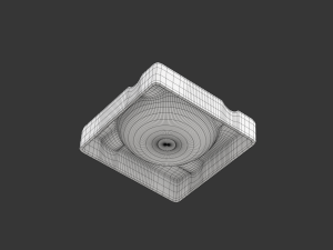 Ashtray Model 02 Model 3D