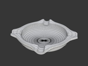 Ashtray Model 03 3D मॉडल