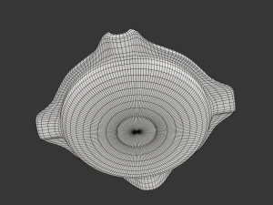 Posacenere Modello 03 Modello 3D