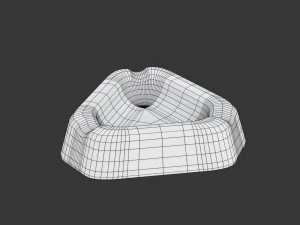 Posacenere Modello 05 Modello 3D
