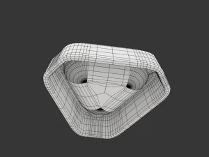 Posacenere Modello 05 Modello 3D