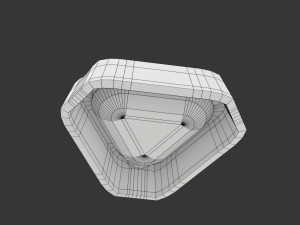 Ashtray Model 05 3D मॉडल