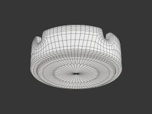 Ashtray Model 06 3D Model