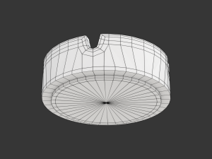 Ashtray Model 06 3D-Modell