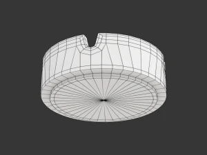 Ashtray Model 06 3D Model