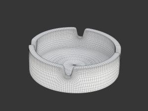 Ashtray Model 06 3D-Modell