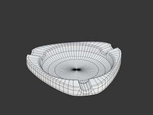 Posacenere Modello 10 Modello 3D