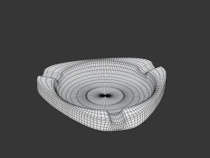 Posacenere Modello 10 Modello 3D