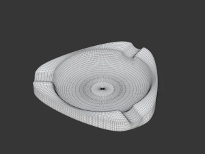 Posacenere Modello 10 Modello 3D