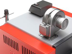 Solid Fuel Burning Boiler 3D Model