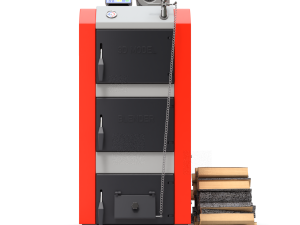 Solid Fuel Burning Boiler 3D Model