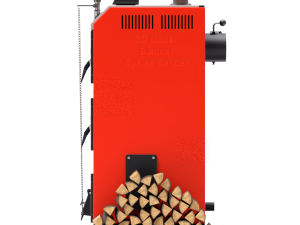 Solid Fuel Burning Boiler 3D Model