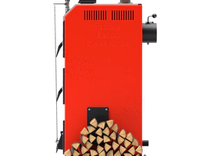 Solid Fuel Burning Boiler 3D Model