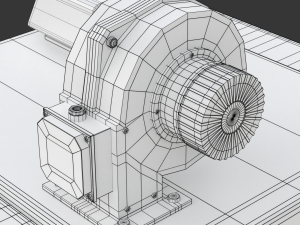 Solid Fuel Burning Boiler 3D Model
