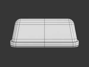 Taxi Sign Set 3D Model