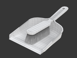 Dustpan and Brush 3Dモデル