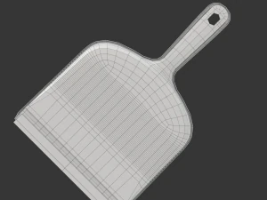 Dustpan and Brush 3D Model