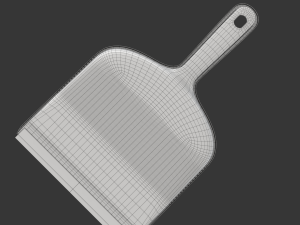Dustpan and Brush 3Dモデル