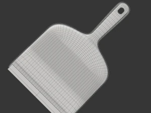 Dustpan and Brush 3D Model