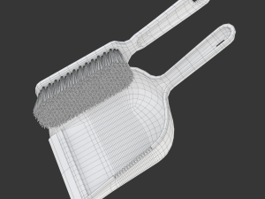 Dustpan and Brush 3Dモデル