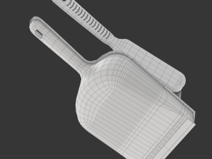 Dustpan and Brush 3Dモデル