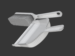 Dustpan and Brush 3Dモデル
