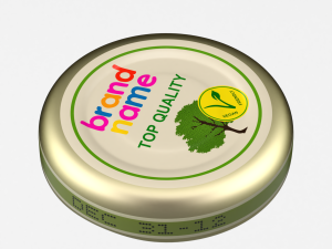 Mini Juice Glass Bottle Set 3D Model