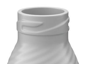 Mini Juice Glass Bottle Set 3D Model