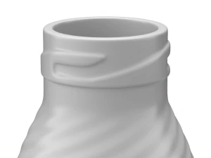Mini Juice Glass Bottle Set 3D Model