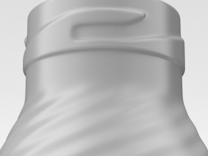 Mini Juice Glass Bottle Set 3D Model