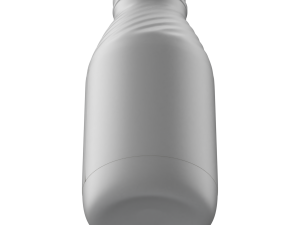 Mini Juice Glass Bottle Set 3D Model