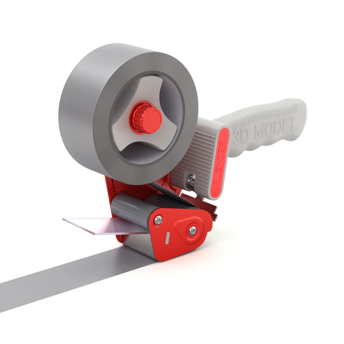 Диспенсер для ленты 3D Модель .c4d .max .obj .3ds .fbx .stl .blend 