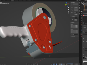 Tape Dispenser 3D-Modell