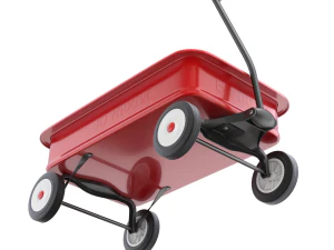 Child Wagon Toy 3D Model