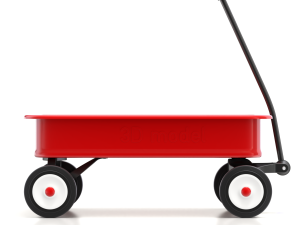 Child Wagon Toy Modèle 3D