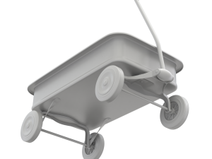 Child Wagon Toy Modèle 3D