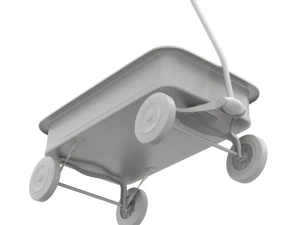 Child Wagon Toy 3D Model