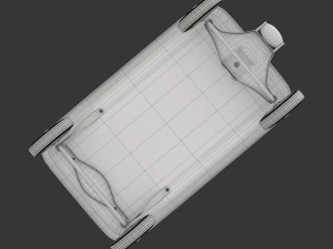 Child Wagon Toy 3D Model