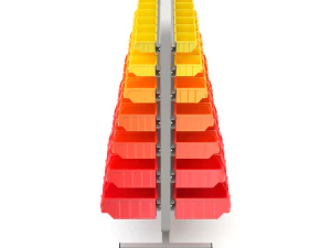 Storage Shelf 3D Model