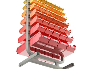 Storage Shelf 3D Model