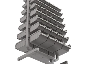 Storage Shelf 3D Model