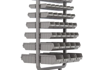 Storage Shelf 3D Model