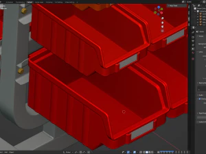 Storage Shelf 3D Model
