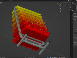 Storage Shelf Modelo 3D