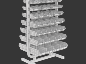 Storage Shelf Modelo 3D