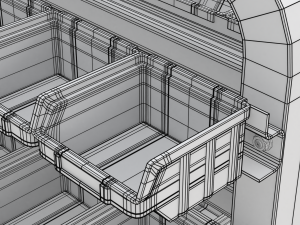 Storage Shelf Modelo 3D